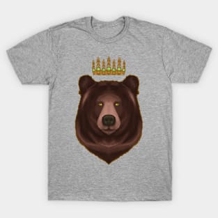 crowned brown bear T-Shirt